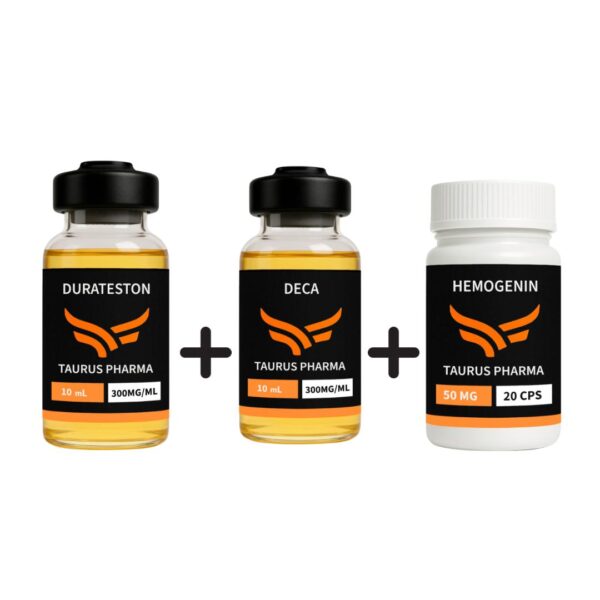 Combo ganhos brutos - Durateston + Deca + Hemogenin